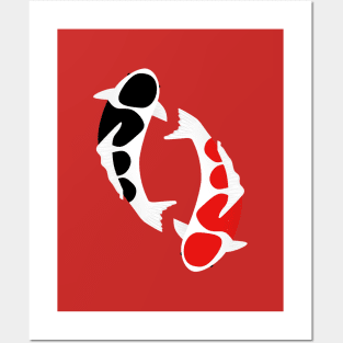 Koi Posters and Art